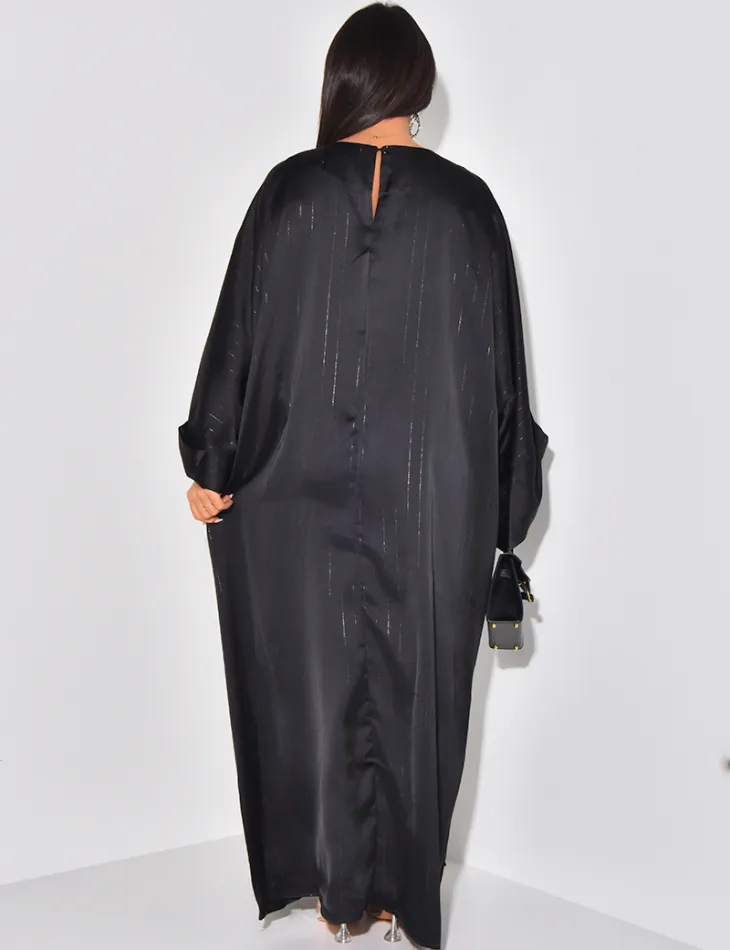 Abaya à rayures dorées / 59219 - JEANS INDUSTRY