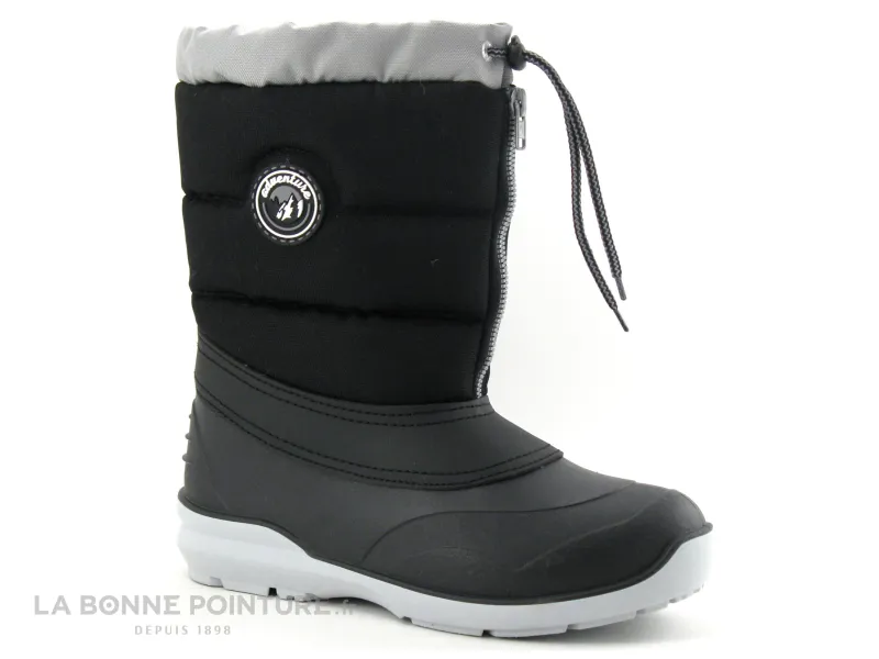 Achat chaussures Alisa Junior Bottillon, vente Alisa ALASKA Noir - Botte neige doublure chaude