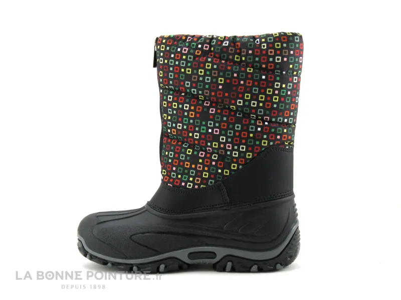 Achat chaussures Olang Junior Bottillon, vente Olang BMX Pocket - Noir et Multicolore - Botte neige