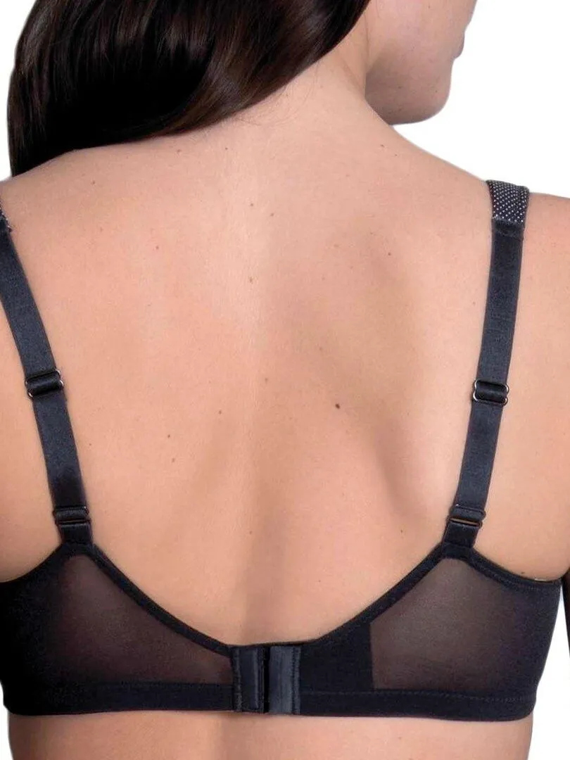 Anita Care - Soutien-gorge sans armatures post-opératoire pour prothèses Orely - Noir