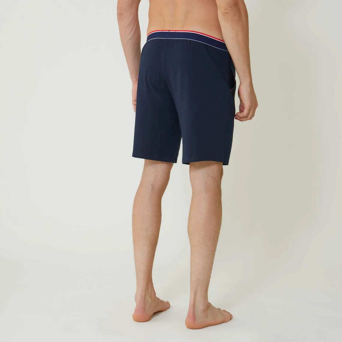 Bas de pyjama court marine en coton Le Slip Français - Pyjama court Homme sur MenCorner