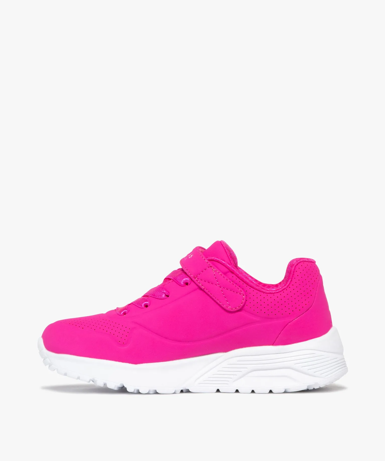 baskets fille running unies avec bride scratch los angeles - skechers rose baskets