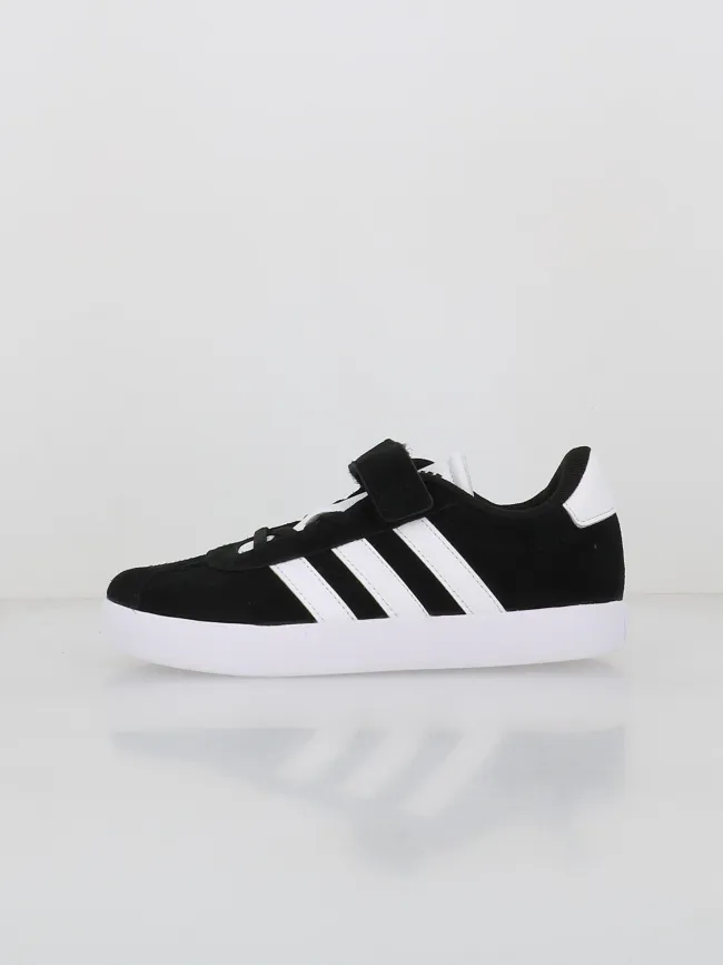 Baskets à scratch vl court 3.0 el noir enfant - Adidas | wimod