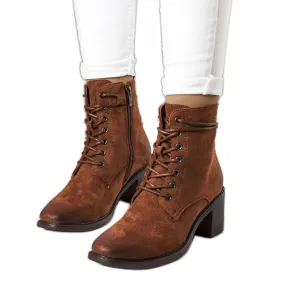 BM Bottes Sanlow marron brun