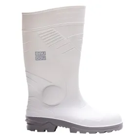 Bottes de sécurité PVC Nitrile Baudou | Bottes alimentaires blanches