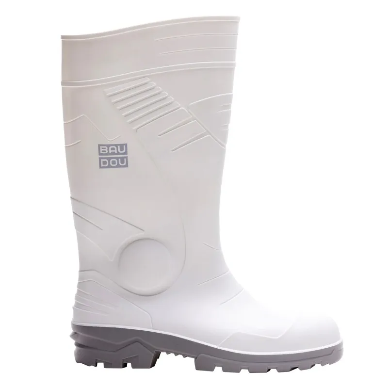 Bottes de sécurité PVC Nitrile Baudou | Bottes alimentaires blanches