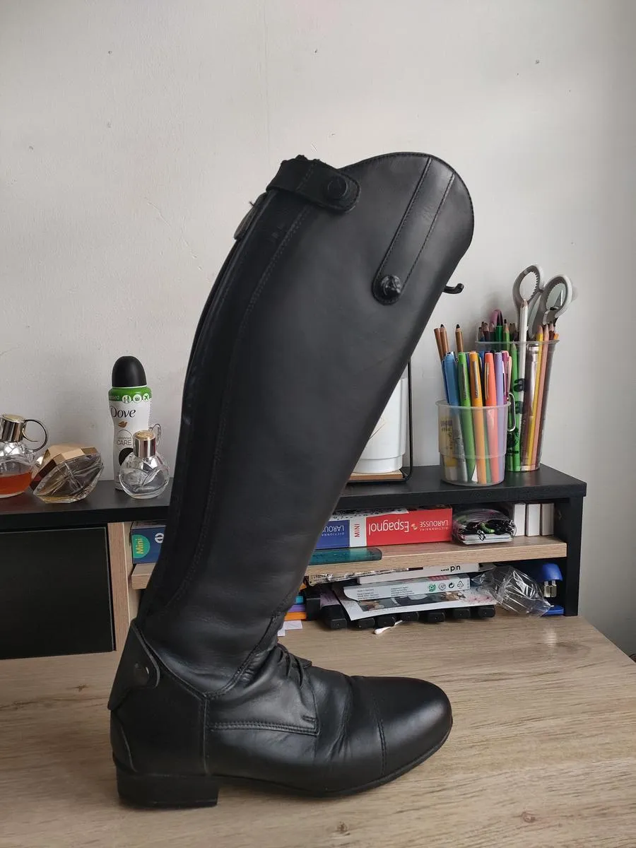 Bottes EQUITHÈME Primera Lisse + housse