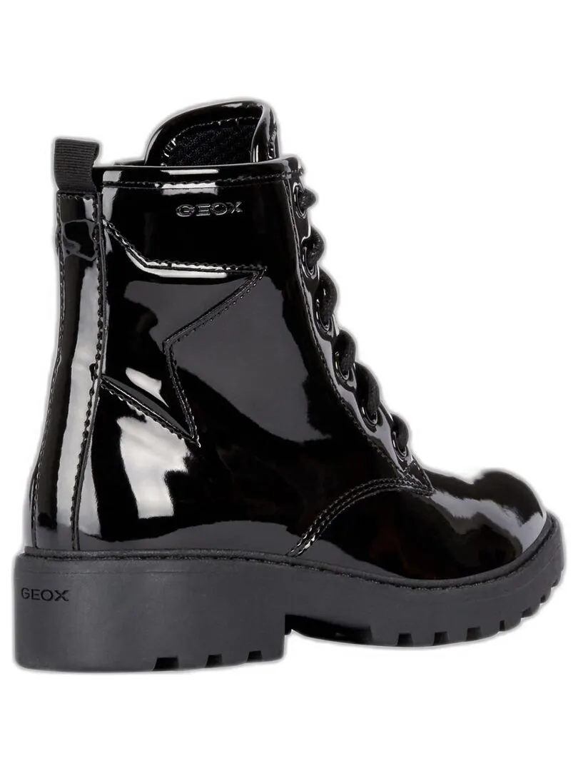 Bottes Geox Enfant Fille J Casey - Noir