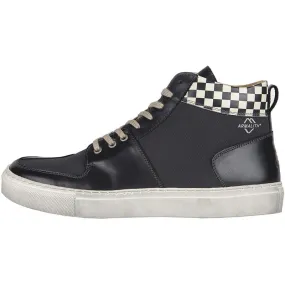 Bottines GRANDPRIX HELSTONS noir/gris - MAXXESS.FR, Baskets moto