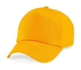 Casquette 5 panneaux - B10 - jaune gold 