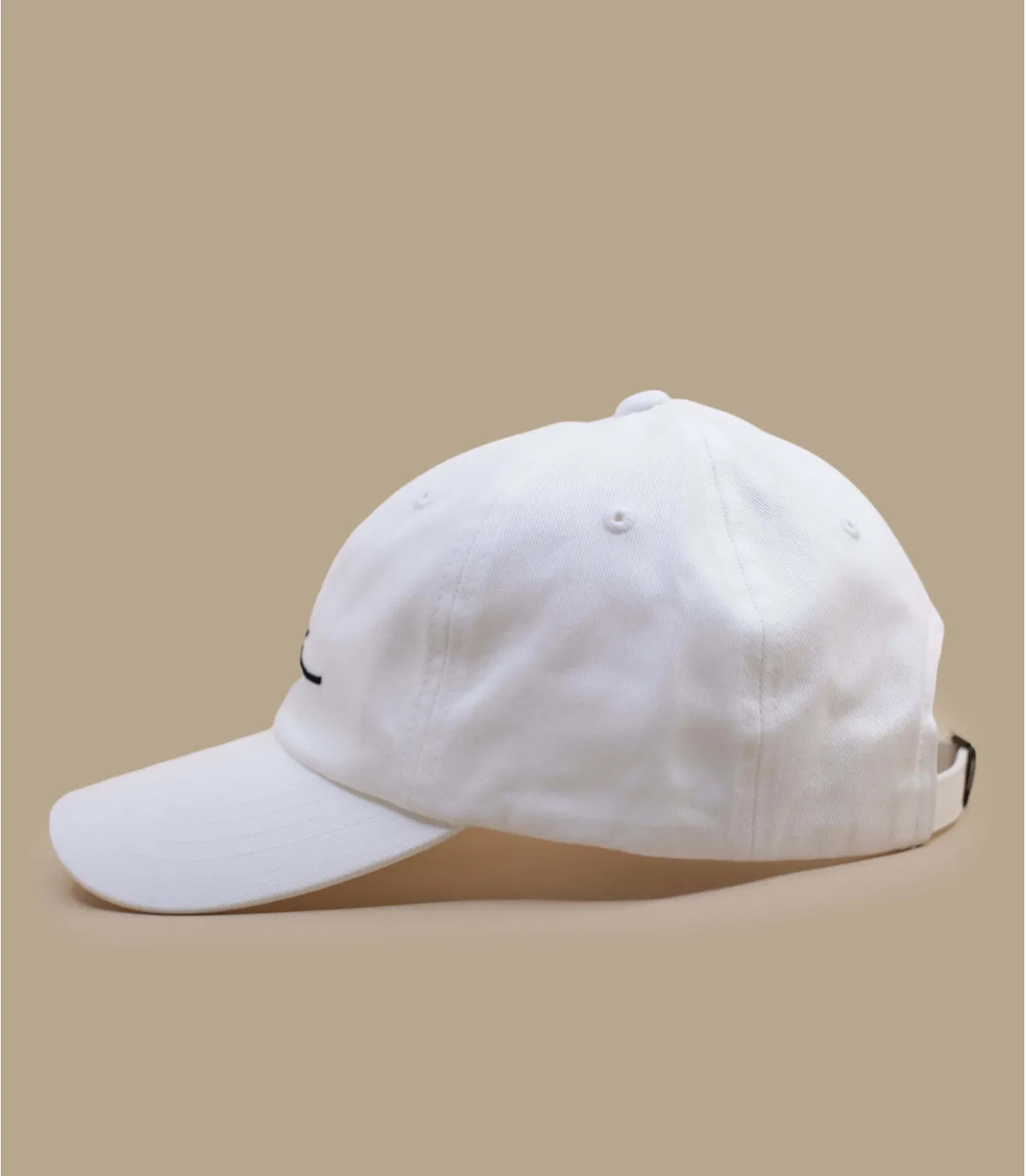 Casquette baseball blanche karl kani - Casquette Signature white Karl Kani : Headict