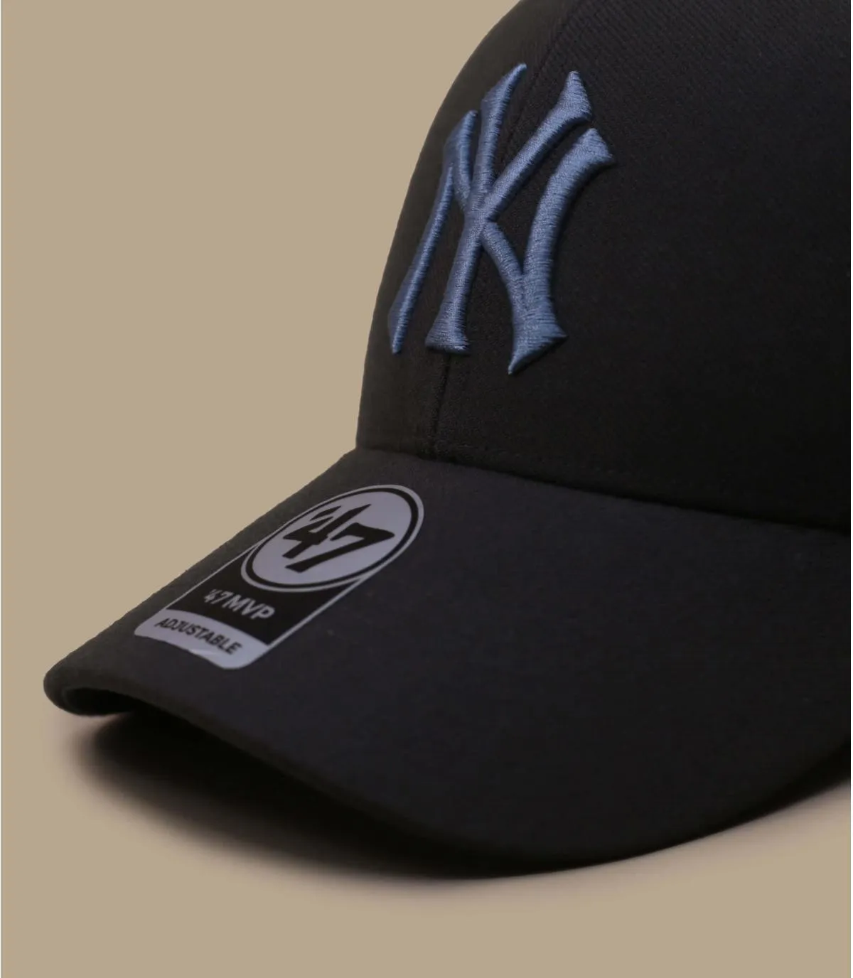 Casquette baseball NY grise - Casquette MLB NY Sure Shot Snpaback graphite 47 Brand : Headict