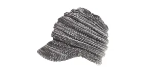 Casquette Bonnet femme Gray White