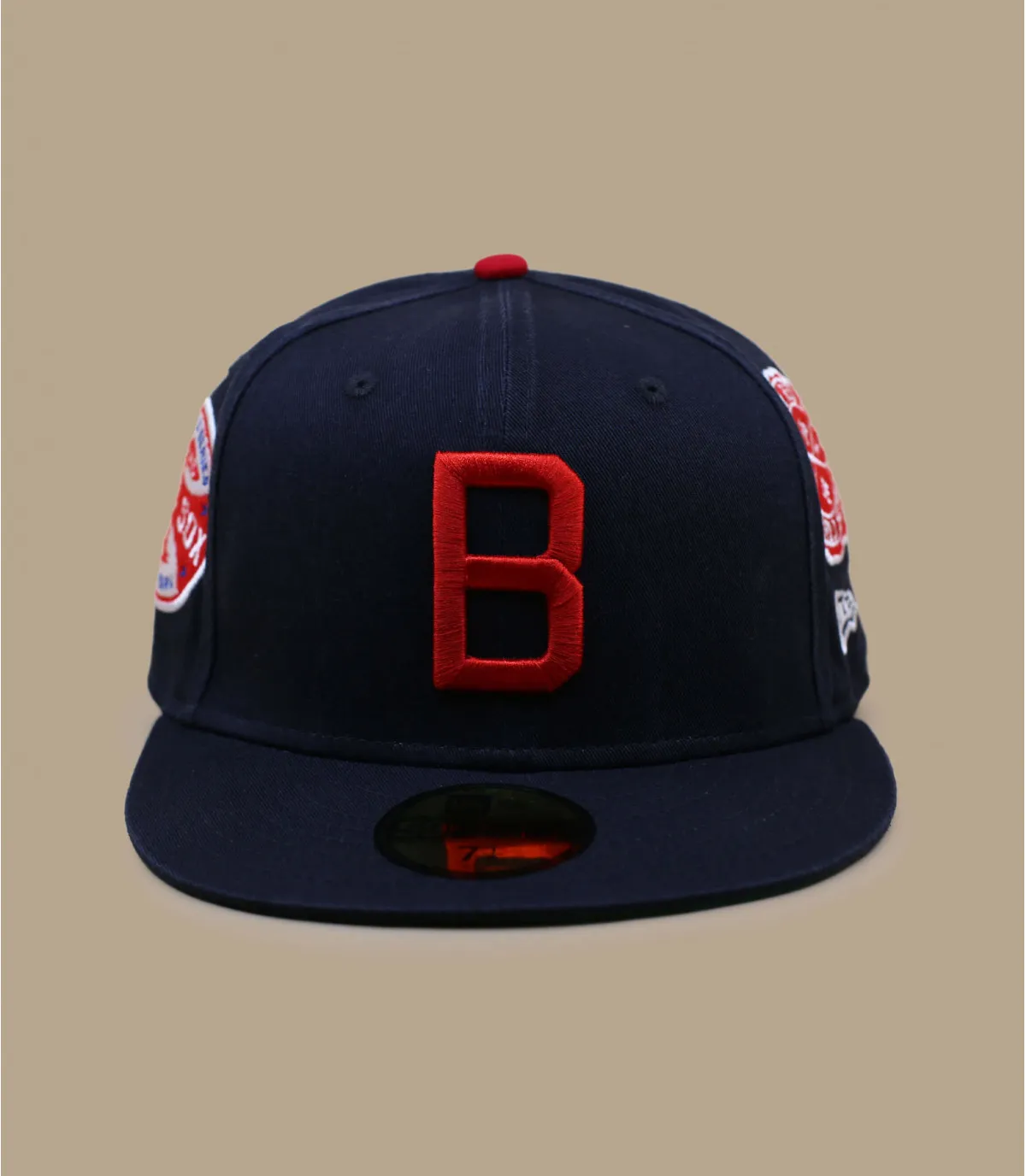 casquette Boston noir - Casquette Coops Patch 5950 Boston New Era : Headict