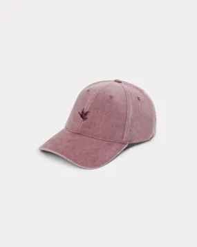 CASQUETTE CITY CAP WASH ROUGE , CASQUETTE BRODÉE EFFET LAVÉ Chevignon