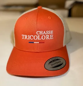 Casquette Orange / beige - Chasse Tricolore