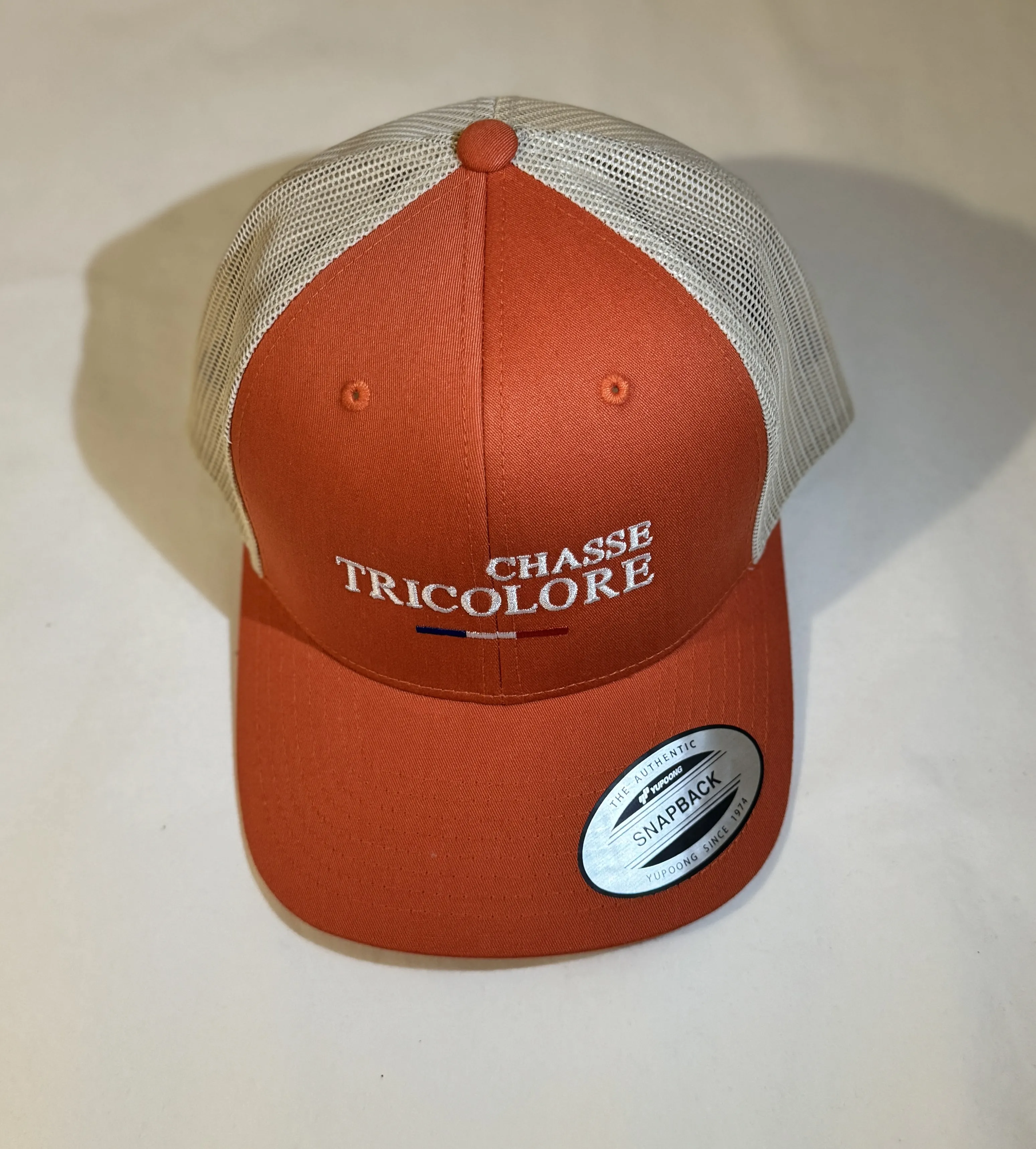 Casquette Orange / beige - Chasse Tricolore