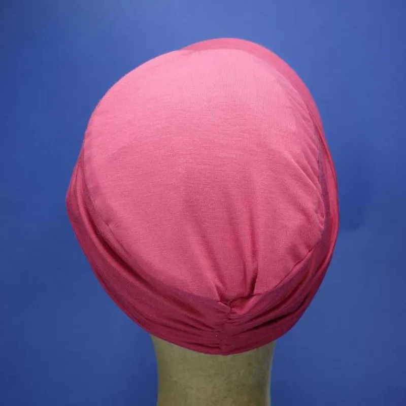 Casquette à grande visière couleur framboise | Casquette été femme