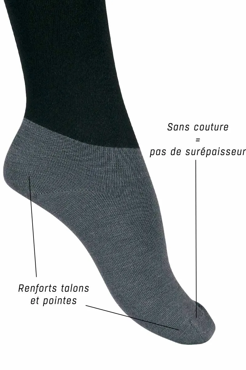 Chaussettes Laine Mérinos bottes citadines