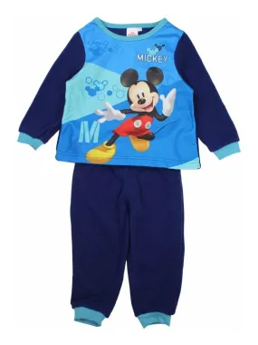 Disney - Pyjama garçon imprimé Mickey - Bleu marine