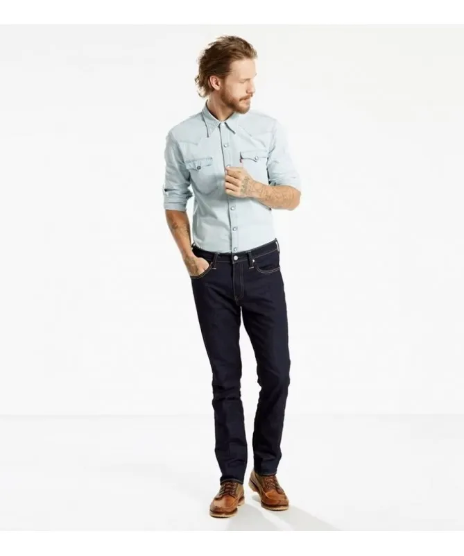 Fiesta France - Jean slim bleu marine Levi Strauss