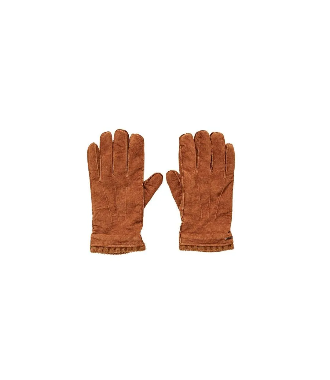 Gants leonardo homme camel Pepe Jeans