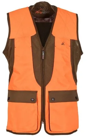 Gilet de chasse Grouse kaki orange VERNEY CARRON