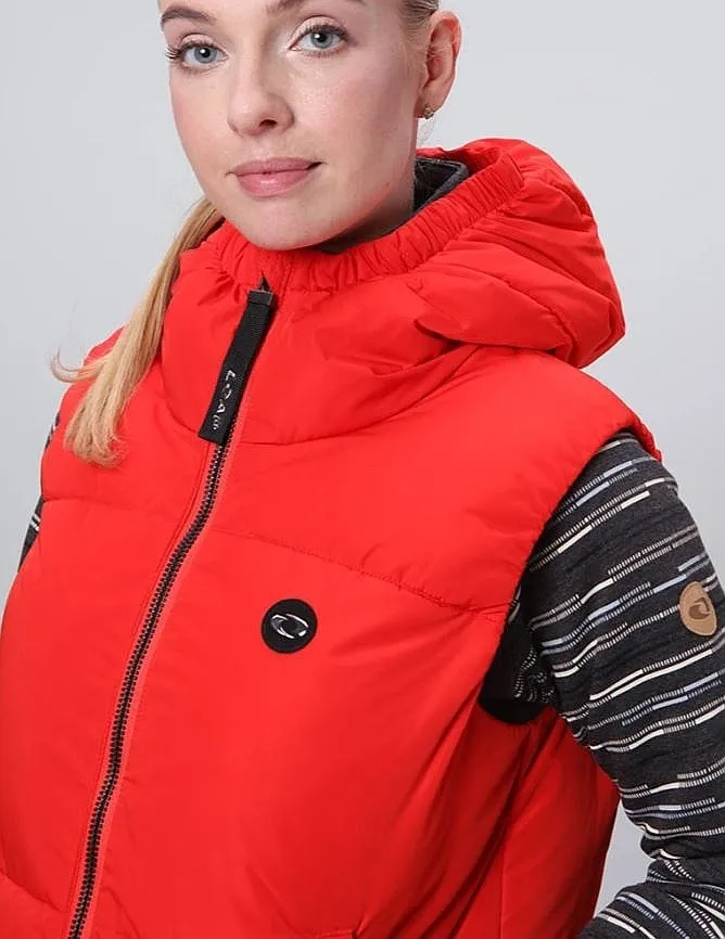 gilet Loap Tamaja - G16G/Flame Scarlet - women´s