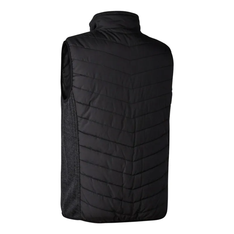 GILET MATELASSE DEERHUNTER MOOR NOIR