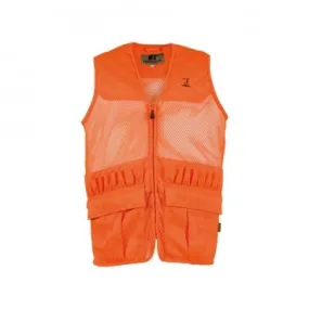 GILET PERCUSSION SAVANE FILET ORANGE