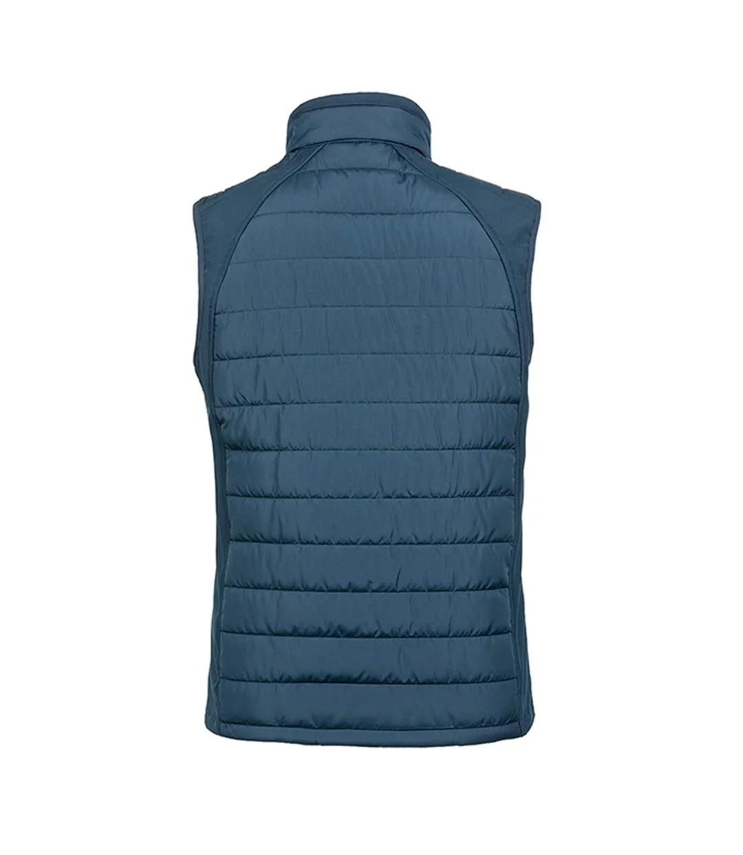 Gilet softshells matelassé et rembourré compass homme bleu marine / rouge Result