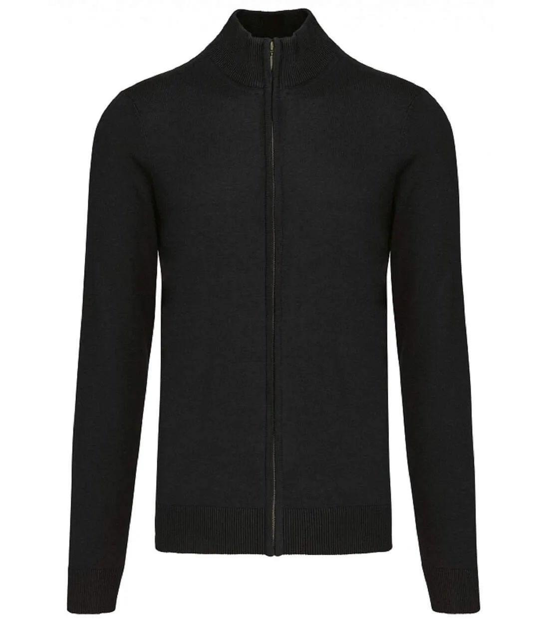 Gilet zippé cardigan K961 - homme - noir