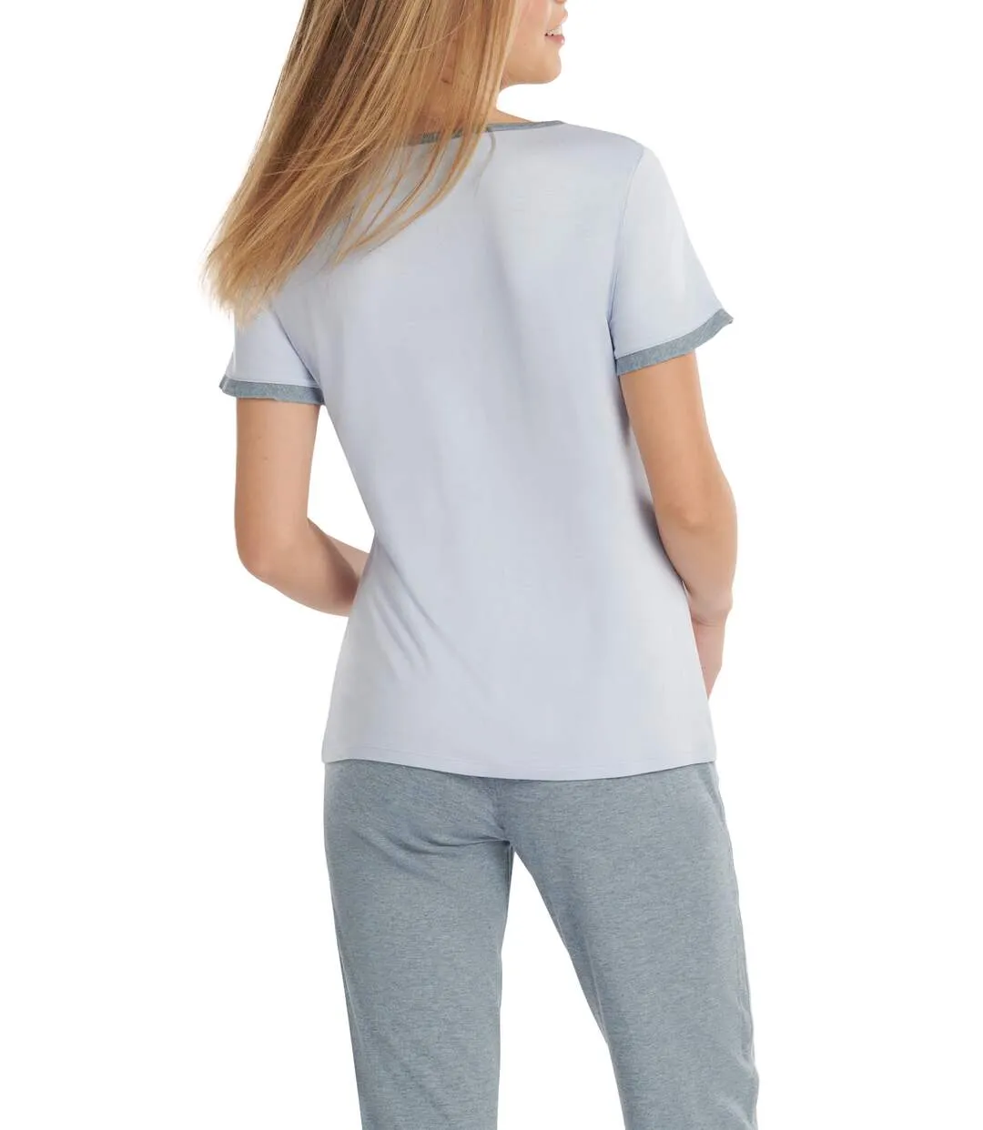 Haut pyjama t-shirt manches courtes Laura Lisca