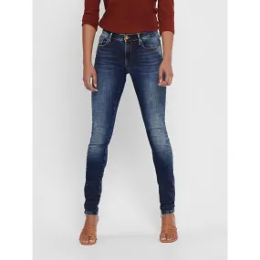 Jean skinny bleu en coton Emma | 3 Suisses