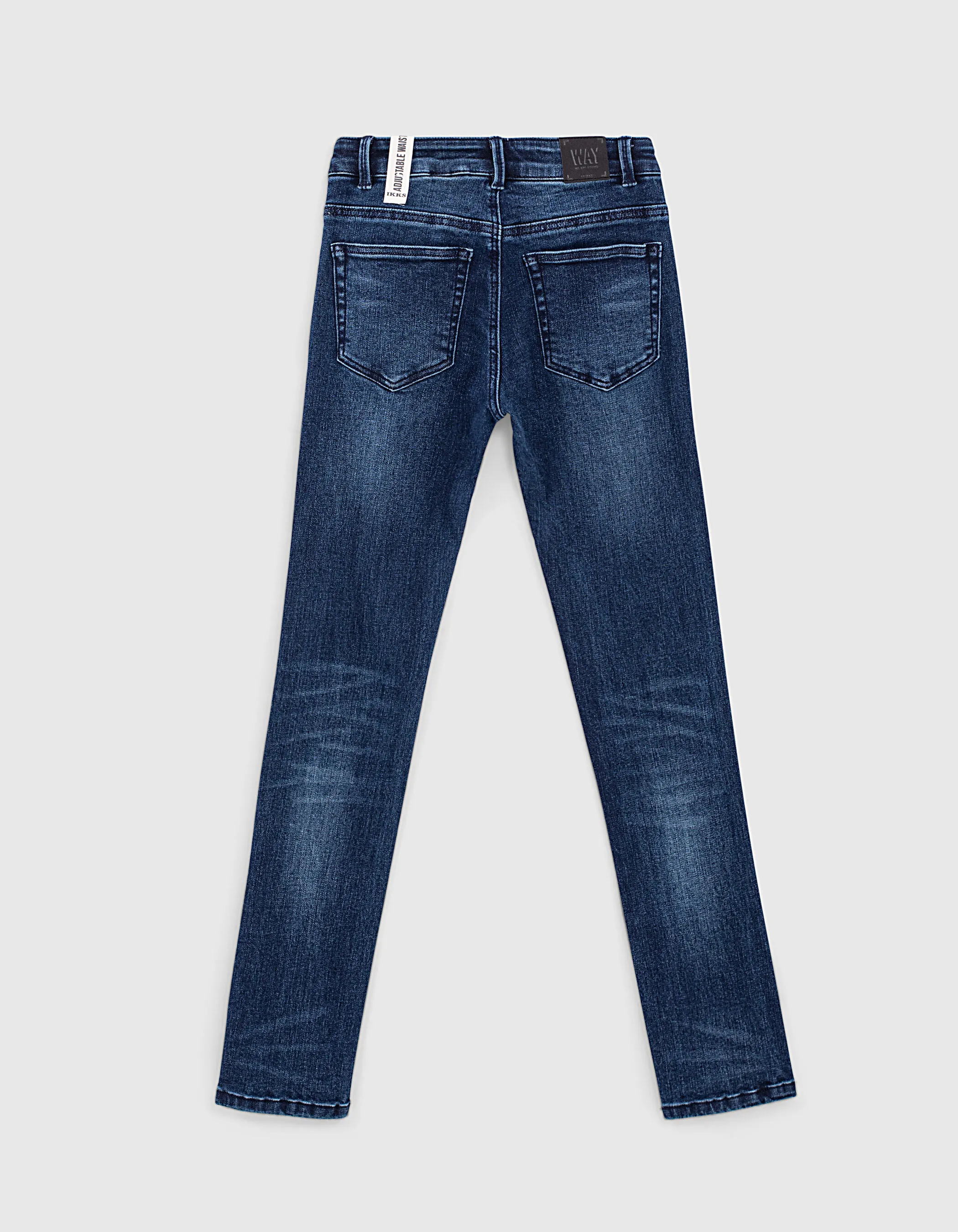 Jean skinny blue vintage garçon