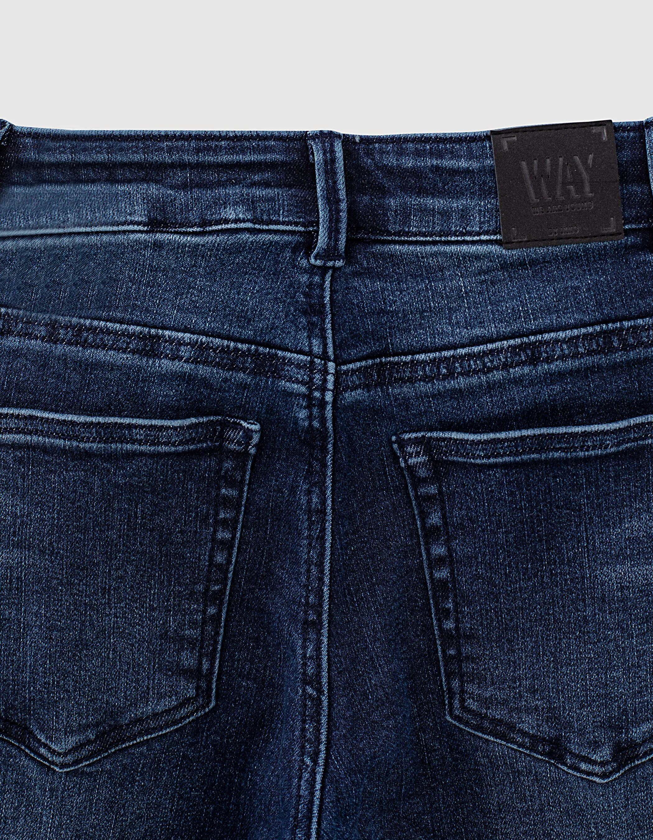 Jean skinny blue vintage garçon