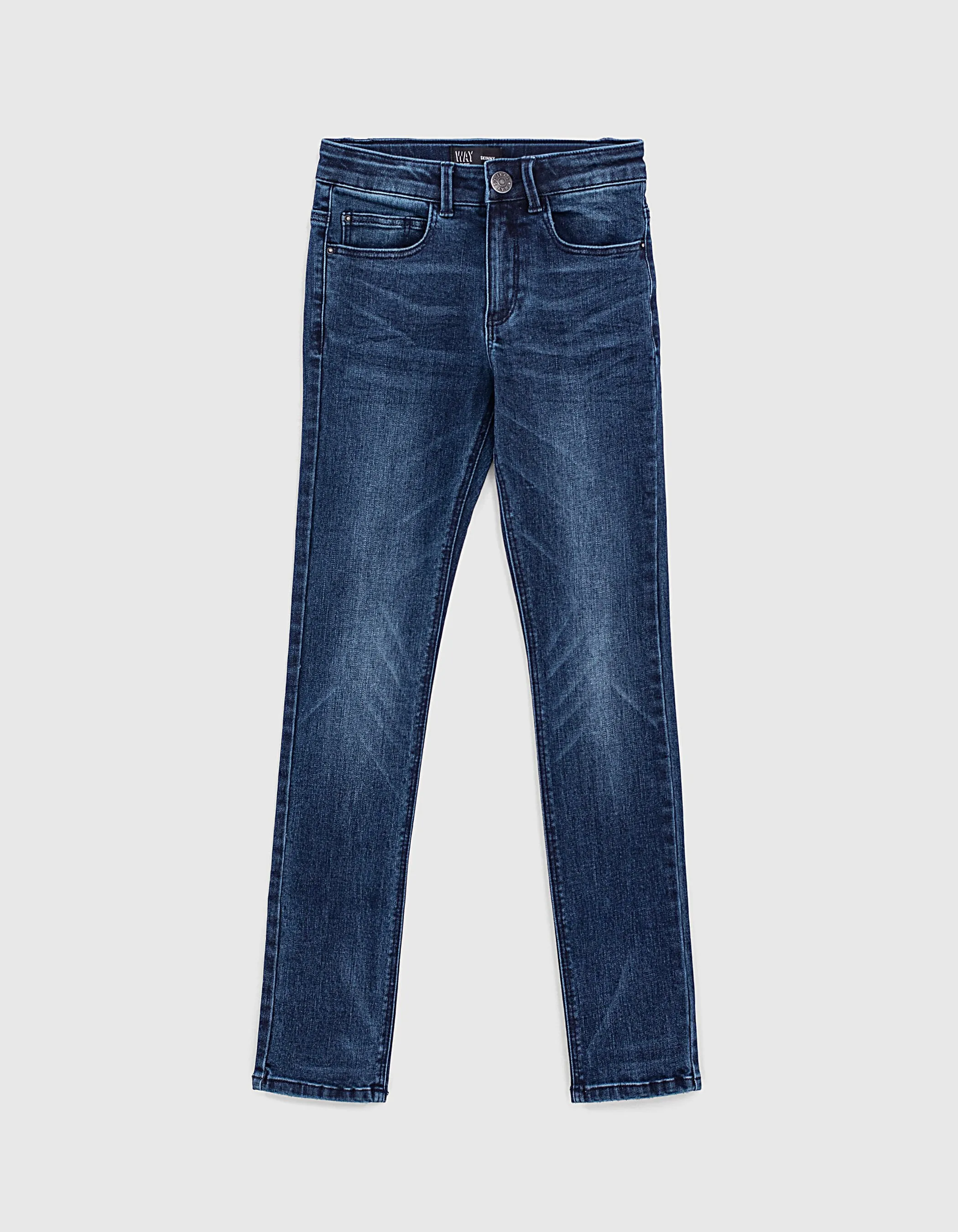 Jean skinny blue vintage garçon