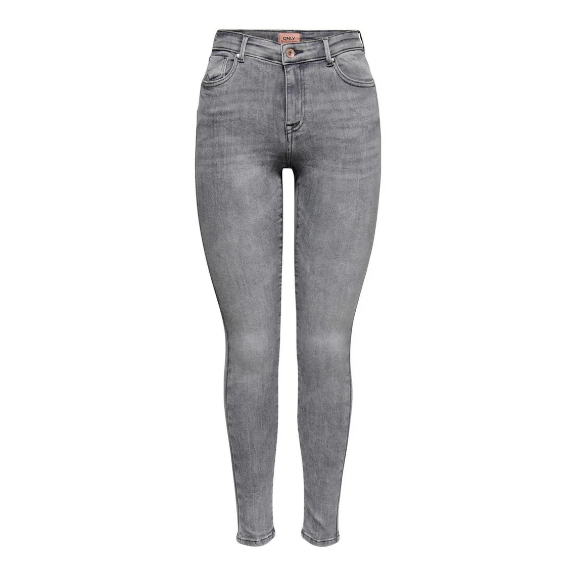 Jean skinny gris en coton Jade | 3 Suisses