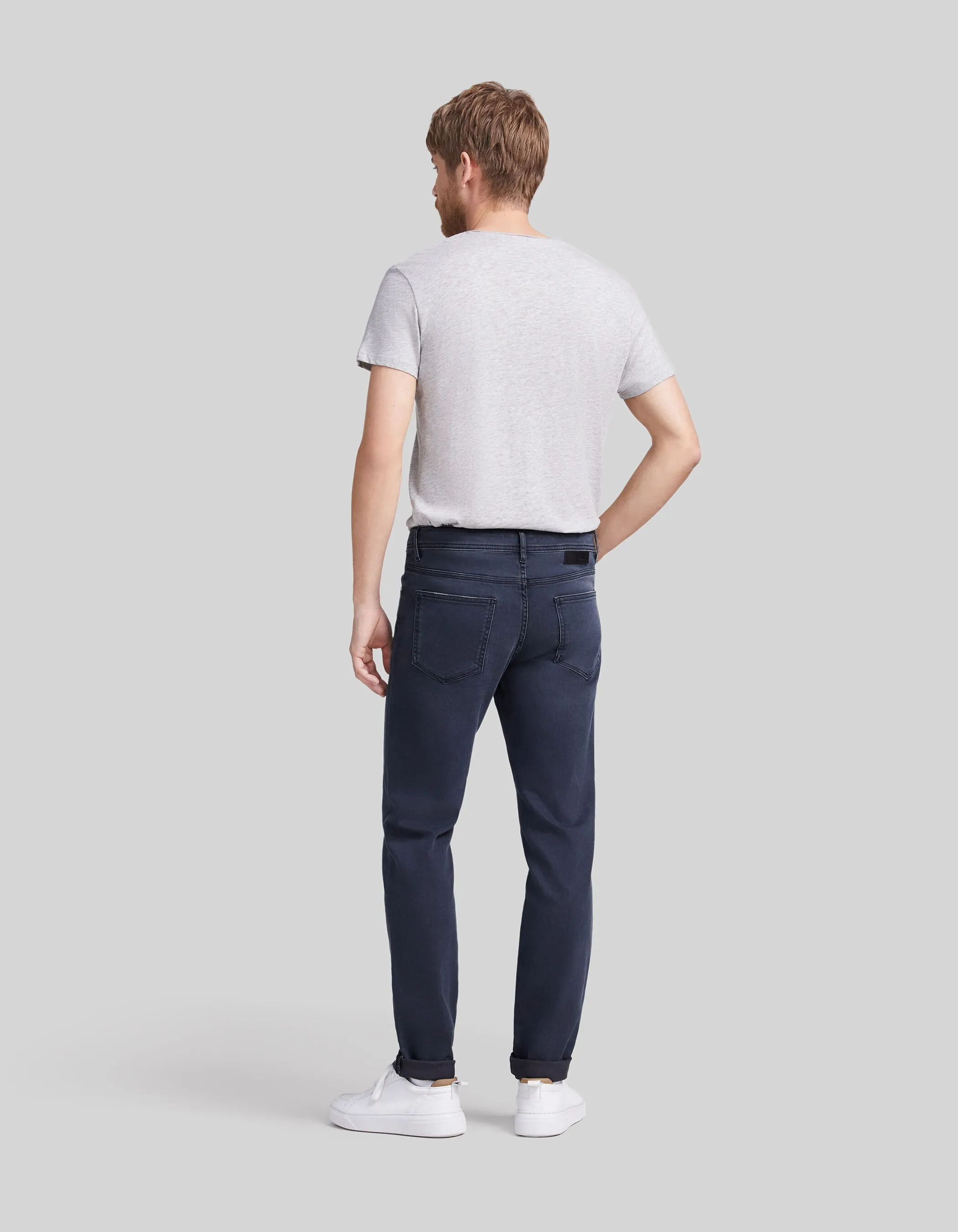 Jean SLIM acier en coton bio Homme