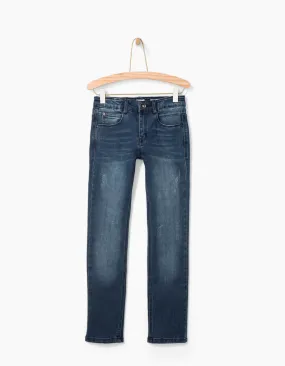 Jean slim blue vintage garçon