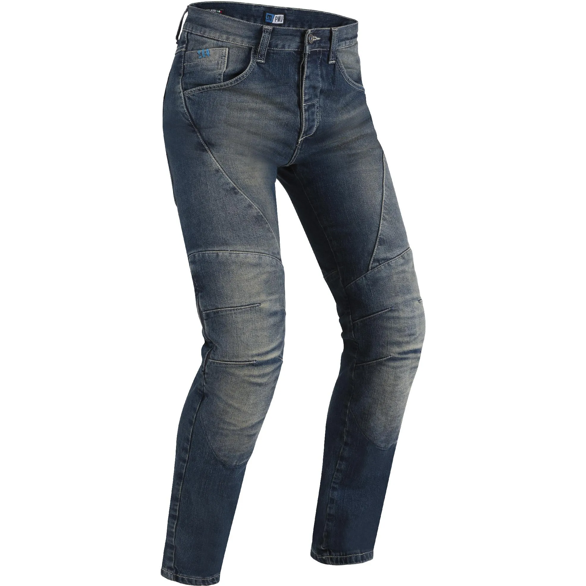 Jeans DALLAS PMJ BLEU - MAXXESS.FR, Jeans moto