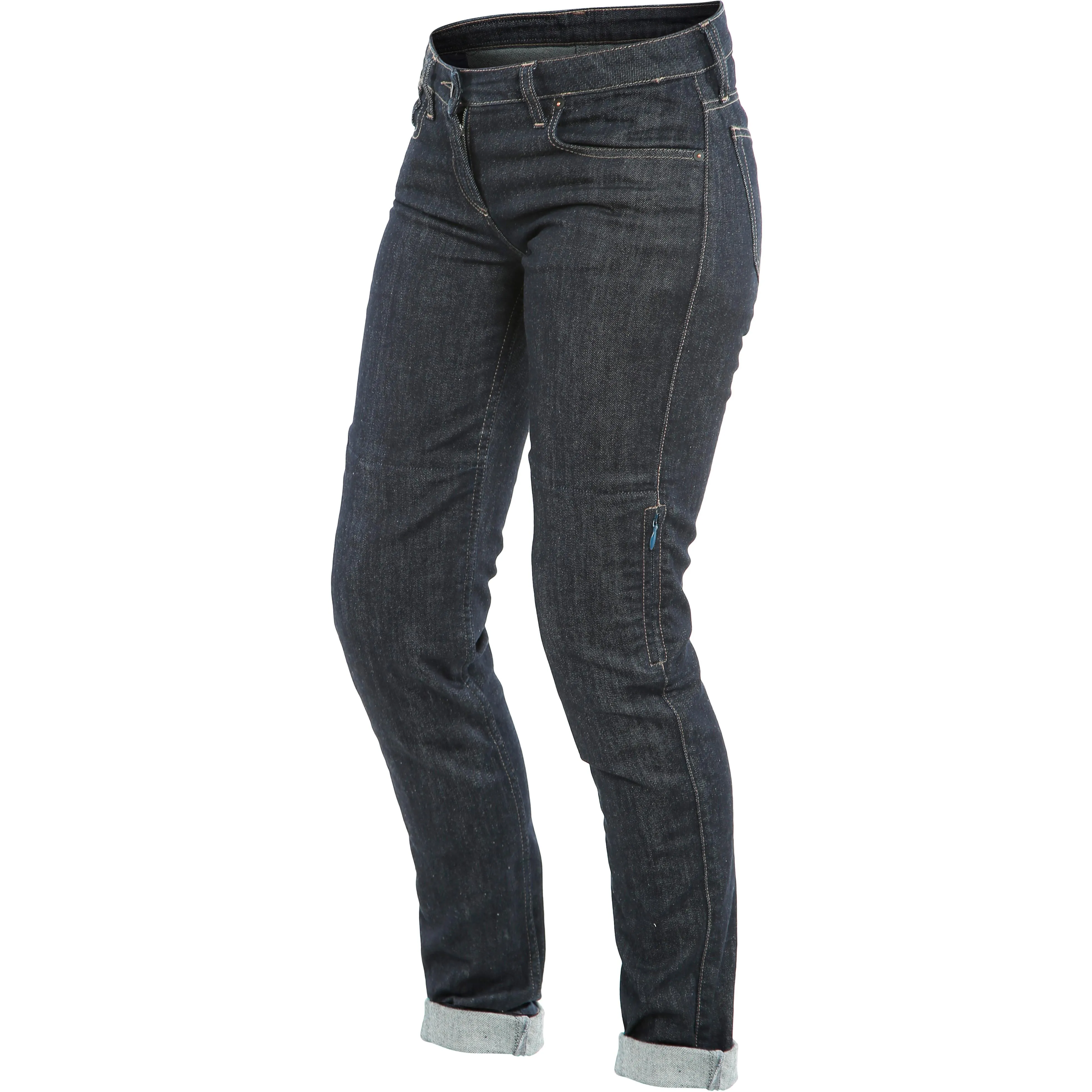 Jeans DENIM SLIM LADY TEX DAINESE bleu - MAXXESS.FR, Jeans moto