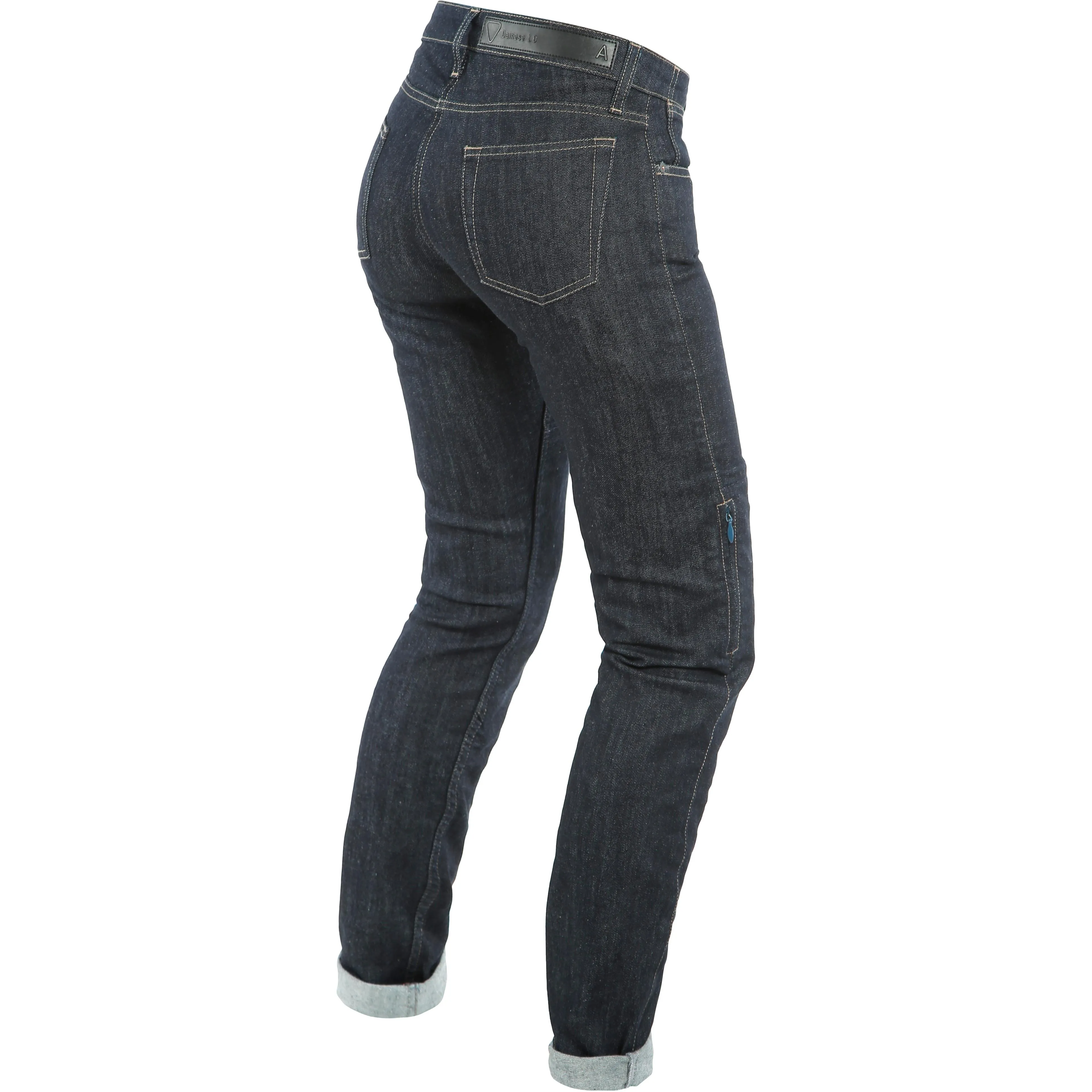 Jeans DENIM SLIM LADY TEX DAINESE bleu - MAXXESS.FR, Jeans moto