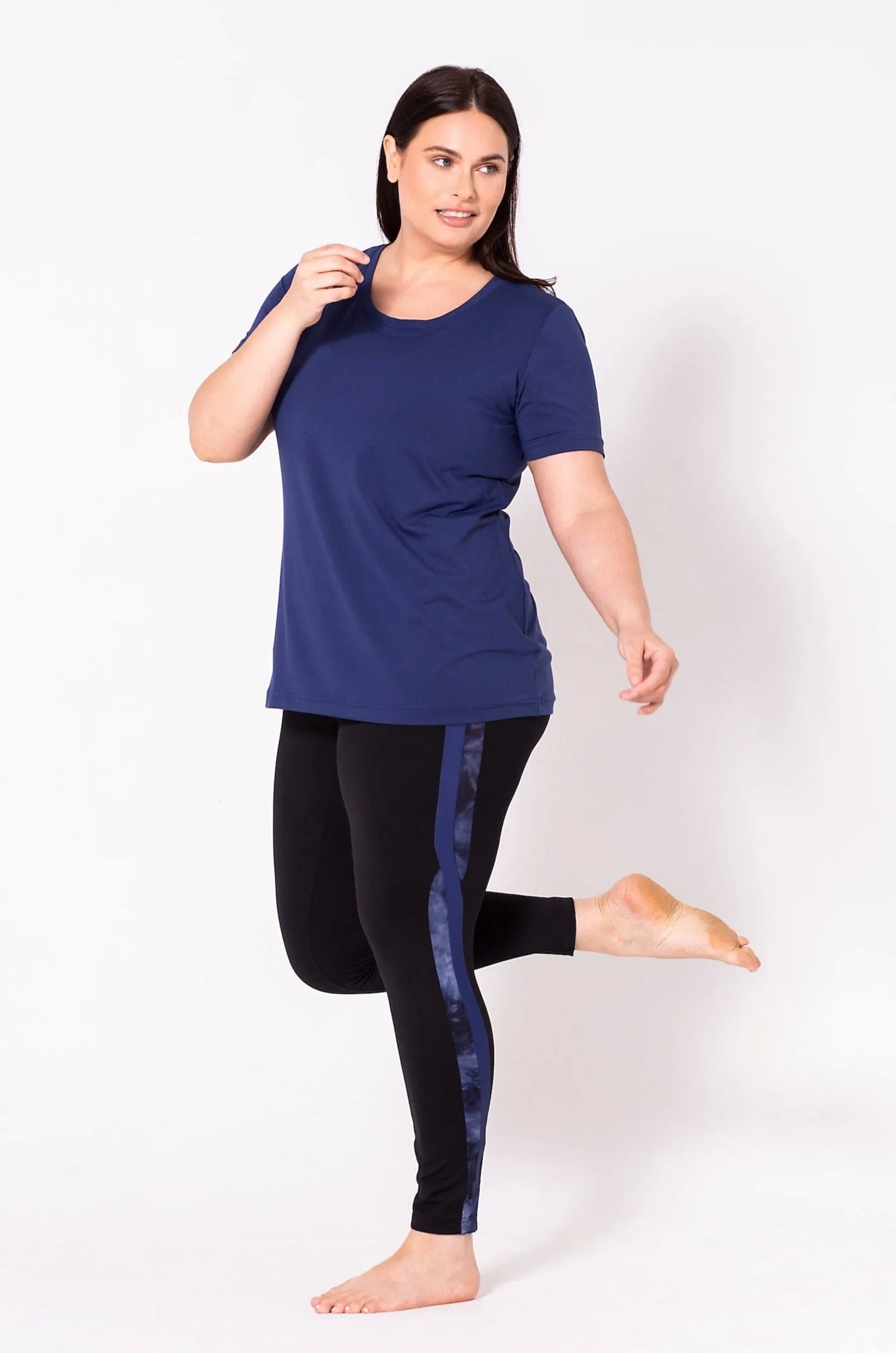 Le Slalom 27'' - Legging Taille haute | Taille plus