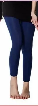 Legging bleu marine épais et confortable taille unique Moshiki