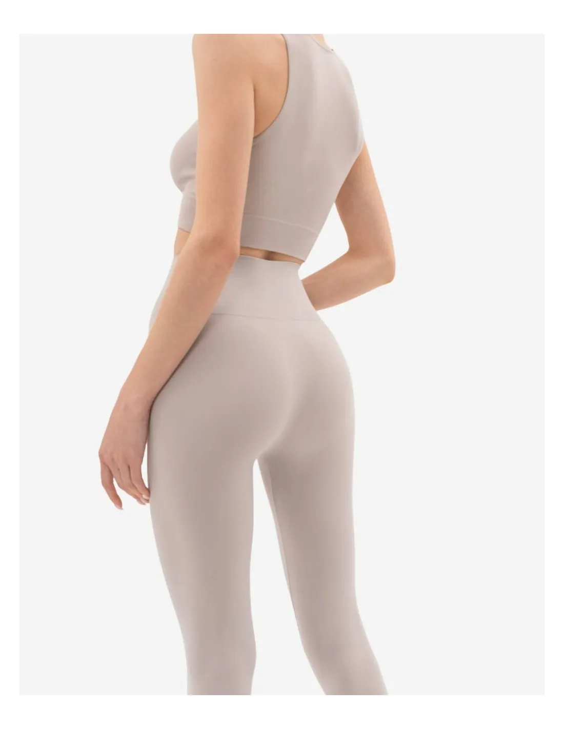 Legging de yoga - femmes - beige