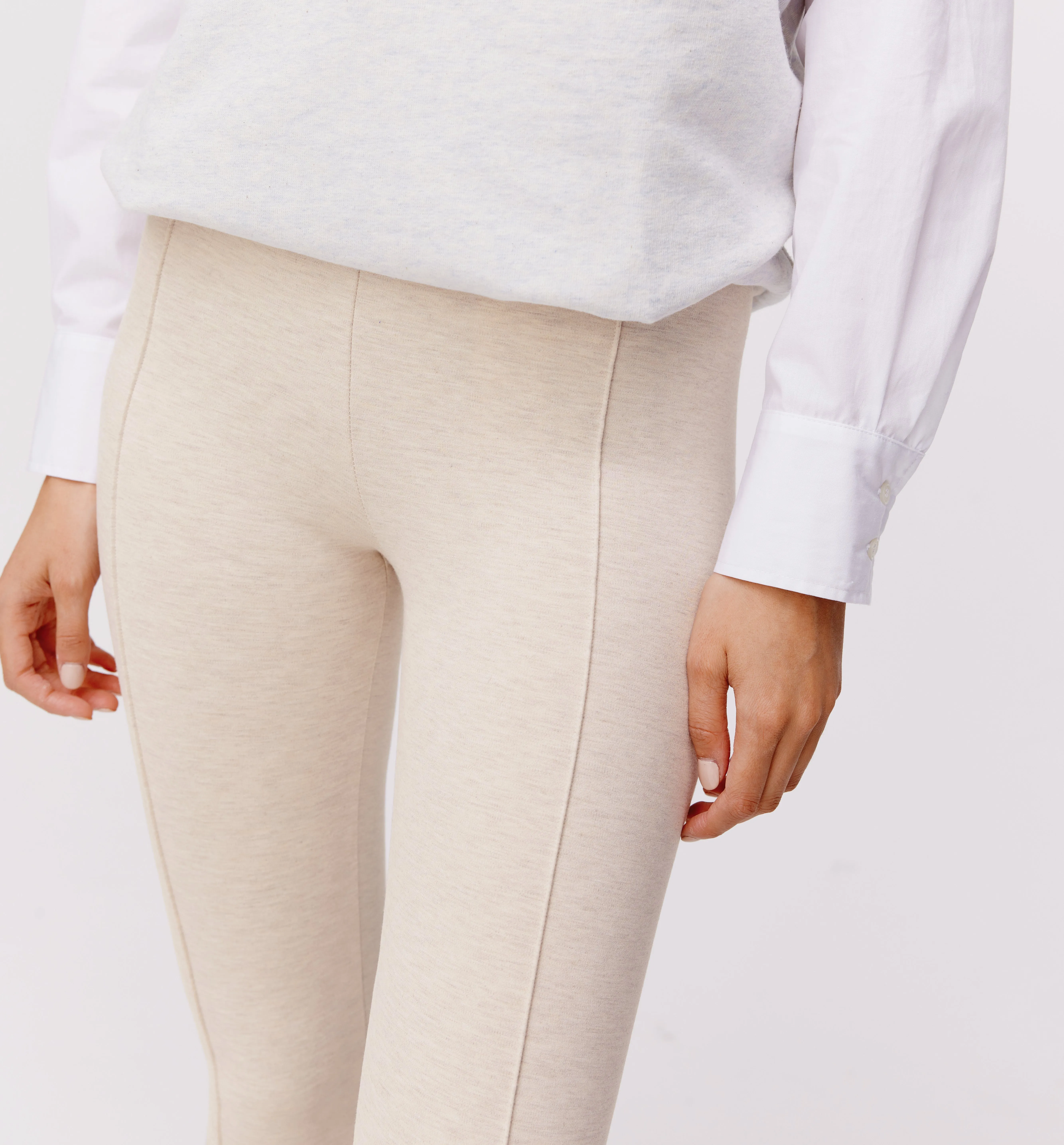 Legging style jodhpur Femme - Ecru