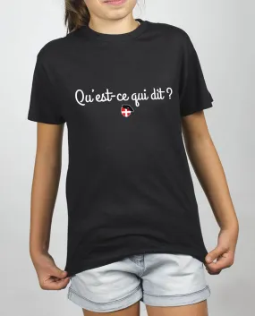 Les Savoyards - T SHIRT ENFANT : DJ MATAFAN QUEST CE QUI DIT