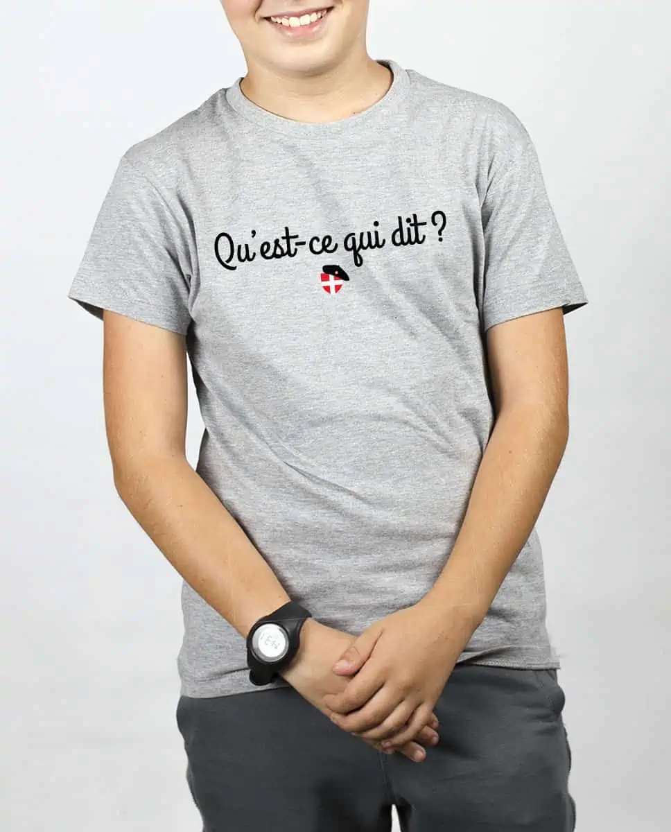 Les Savoyards - T SHIRT ENFANT : DJ MATAFAN QUEST CE QUI DIT