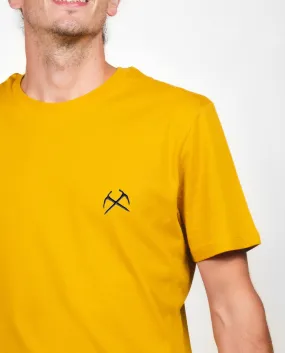 Les Savoyards - T-SHIRT UNISEXE BRODE : ALPINISME PIOLETS